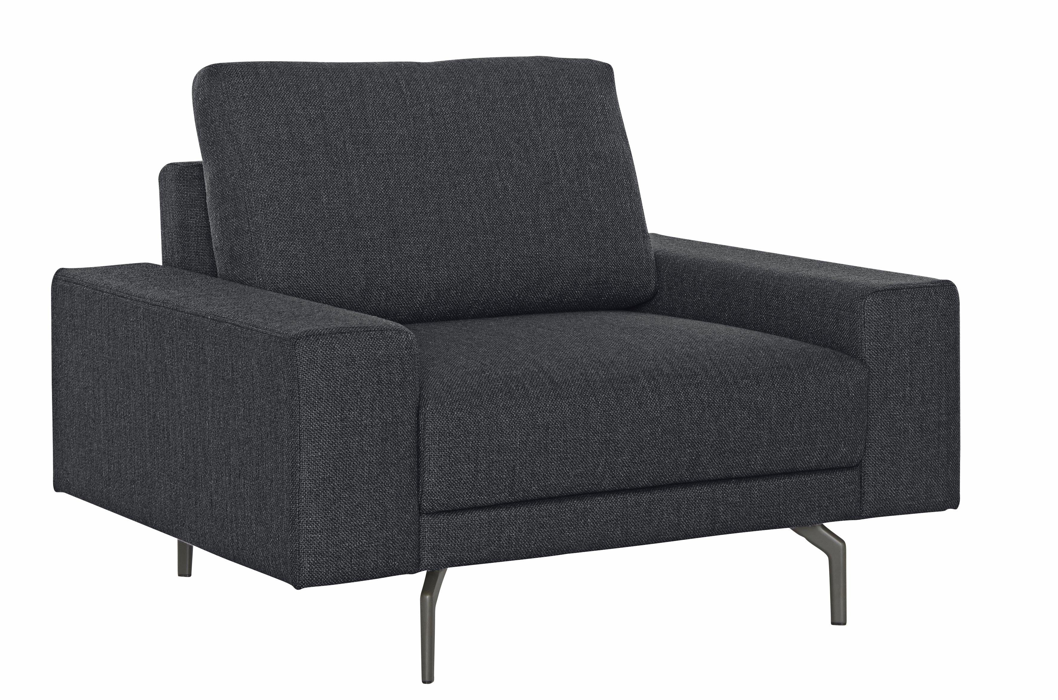 hülsta sofa Sessel »hs.450«, Armlehne breit niedrig, Breite 120 cm